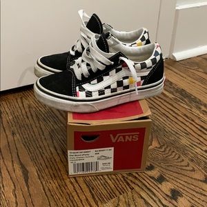 Vans Youth Old Skool Party Sneakers Sz 13